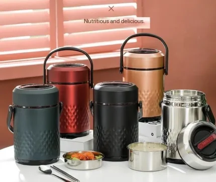 2LTR Steel aluminium food flask