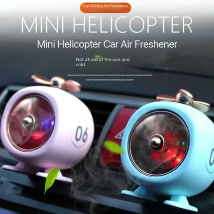 1PC MINI HELICOPTER CAR/HOME AMBIENT LIGHT AROMATHERAPY – CAR AIR FRESHENER