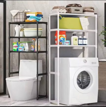 3-LAYERS STRONG IRON BATHROOM SHELF (TOILET/WASHING MACHINE RACK)