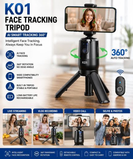 K01 FACELOCK 360° MOTION TRACKING TRIPOD