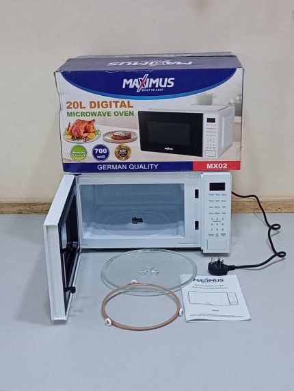 MAXIMUS 20L DIGITAL MICROWAVE OVEN (700WATT)