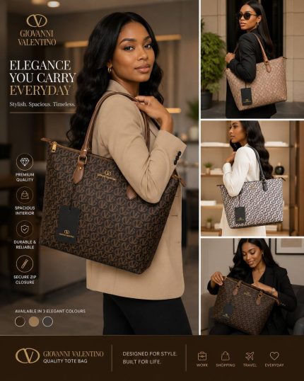 GIOVANNI VALENTINO QUALITY TOTE BAG